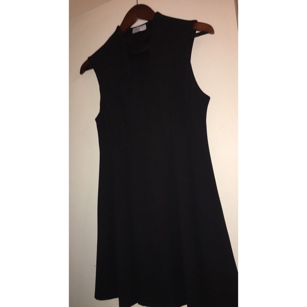 Little black dress.